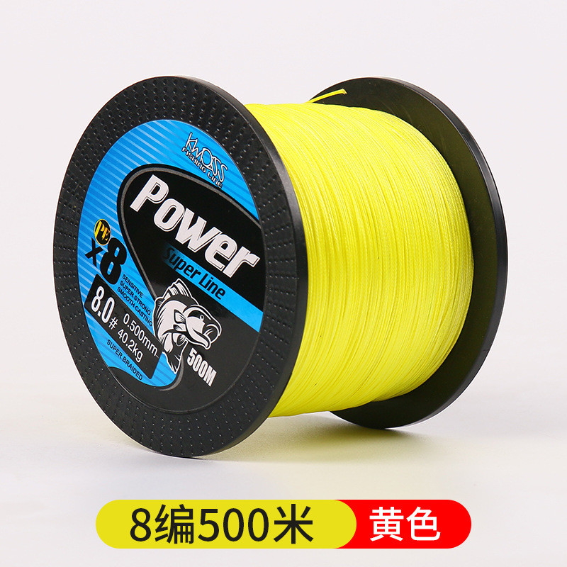สาย pe ถัก 12 สาย pe ถัก 8 สายpe นําเข้าล่อวิชาพลศึกษาสาย500เมตร100เมตรที่แข็งแกร่งม้าถักสาย4ถัก8ถัก