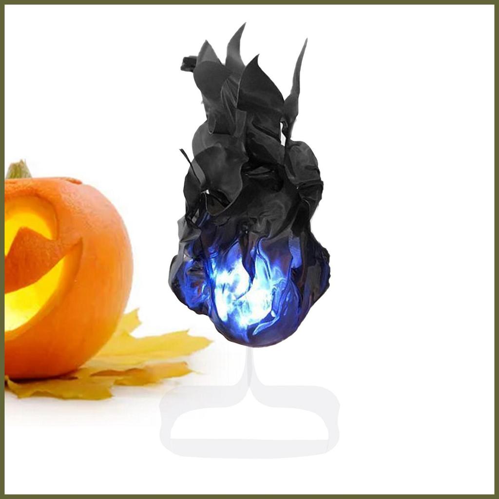 ฮาโลวีน Prop Fireball Spooky Flameless ตกแต่งที่สมจริง LED เรืองแสง Fireball เครื่องประดับสําหรับธีม