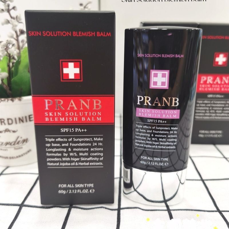เกาหลี Original PRANB PRABB BB ครีม (Fine Moisturizing Type) คอนซีลเลอร์ Moisturizing 60g ควบคุมความ