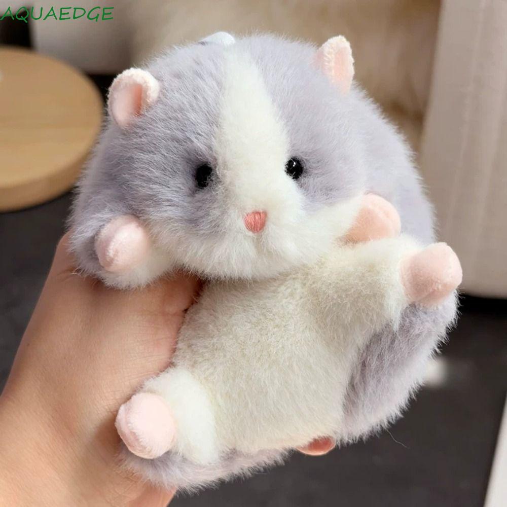 น้ํา หนูแฮมสเตอร์ของเล่นตุ๊กตา,การ์ตูนกระเป๋าจี้หนูแฮมสเตอร์ตุ๊กตาพวงกุญแจ,สําหรับเด็กพวงกุญแจ น่ารัก ตุ๊กตาสัตว์ยัดไส้หนูแฮมสเตอร์เด็กของเล่