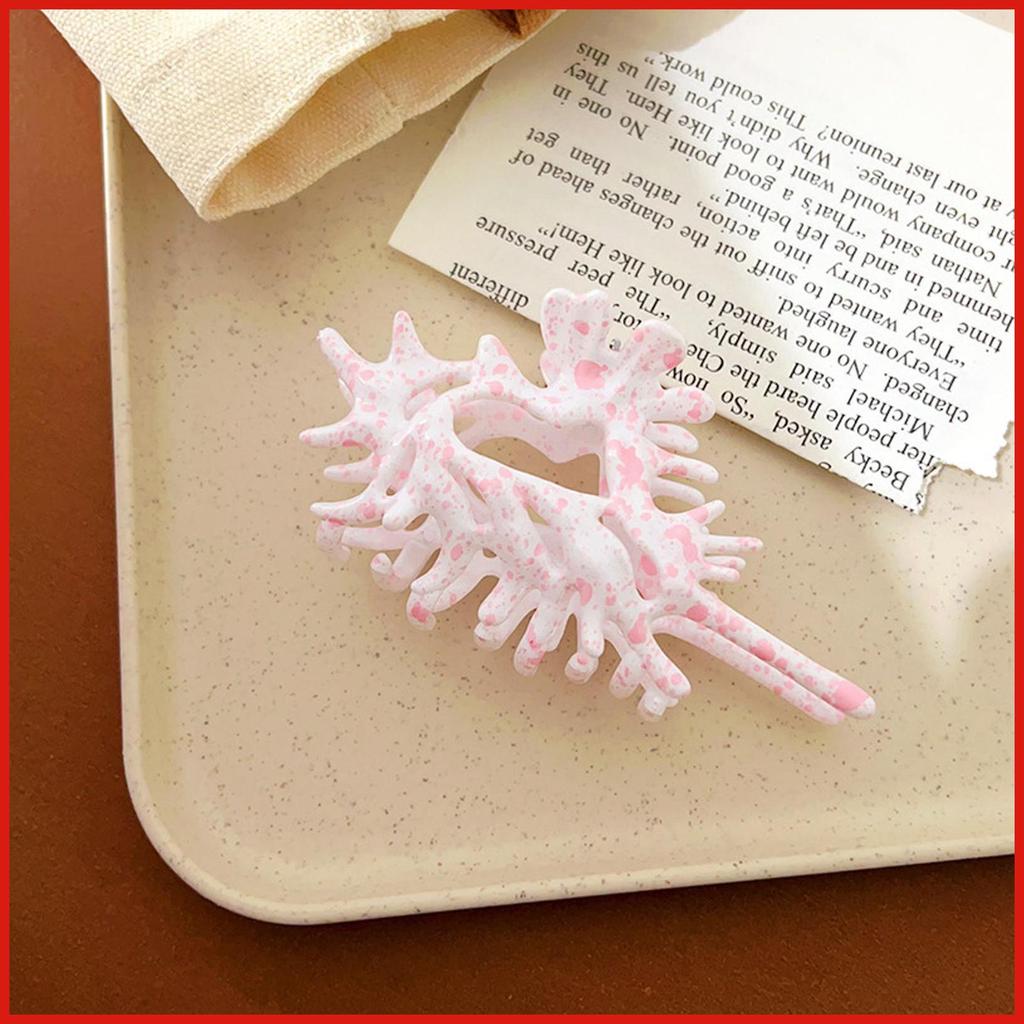 Conch คลิปสําหรับเครื่องประดับผมสําหรับผู้หญิงตกแต่ง Conch Claw คลิปสําหรับผู้หญิงงานแต่งงานชายหาดกี