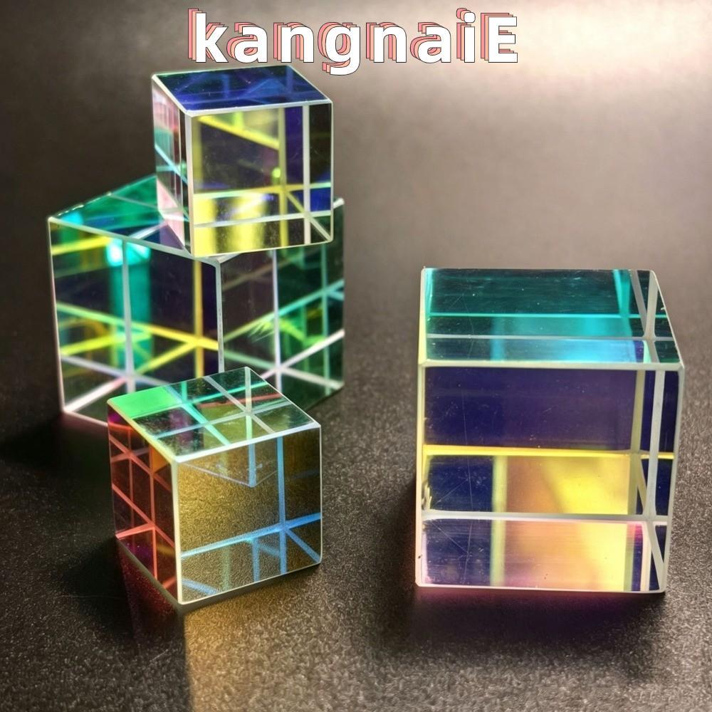 KANGNAI Magic Prism Cube, 15/20 มม.สี Cube Prism, การศึกษาการศึกษาของเล่น Beam Splitting ฟิสิกส์ของเ