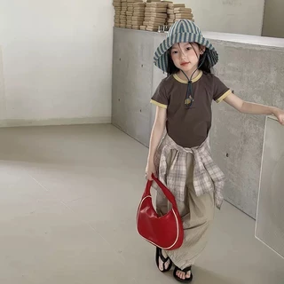 PRETTY BABY เสื้อเด็ก เสื้อยืดคอกลม เสื้อแขนสั้น ลายน้องสัตว์ (2343)
