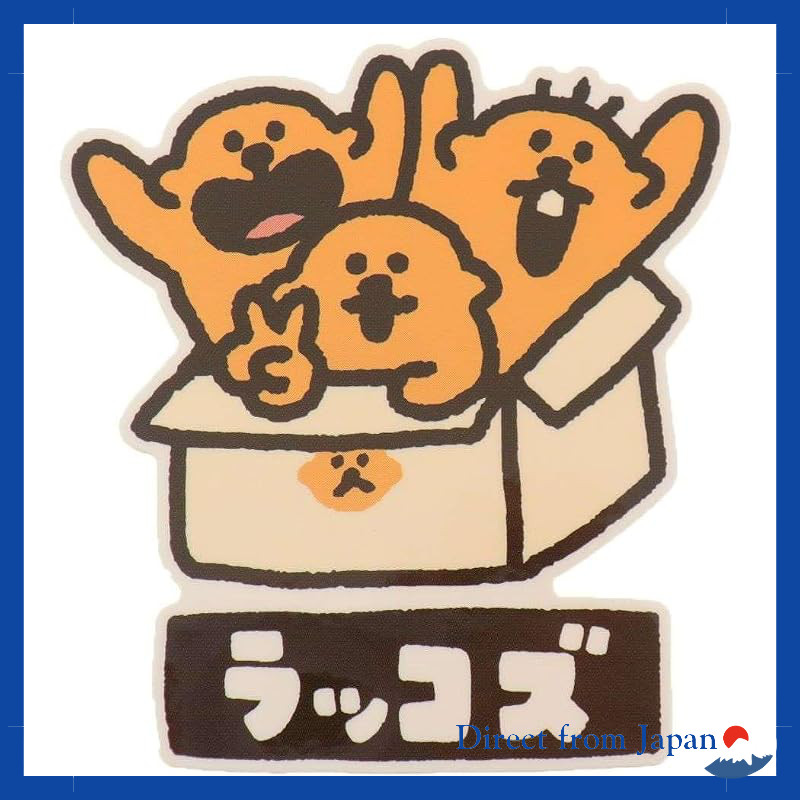 ラッコズ Mini Deco Stickers - Boxed Character Stickers - Takadabea