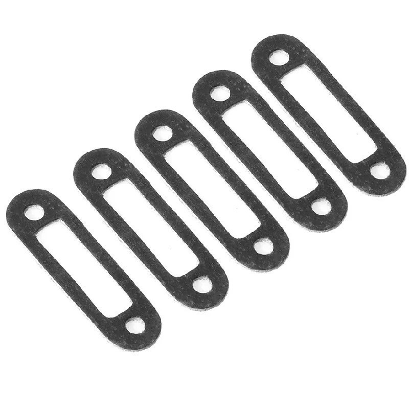 5pcs 6591/97024 ปะเก็นท่อไอเสียไม่ใช่ใยหินสําหรับ Kyosho FW06 1/10 RC รถอะไหล่อัพเกรดอุปกรณ์เสริม