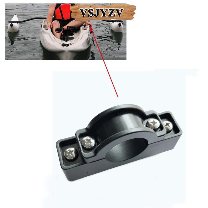 [vsjyzv] Kayak Stabilizer Stand Clip Canoe Mount Clamp Fitting Accessories Black06