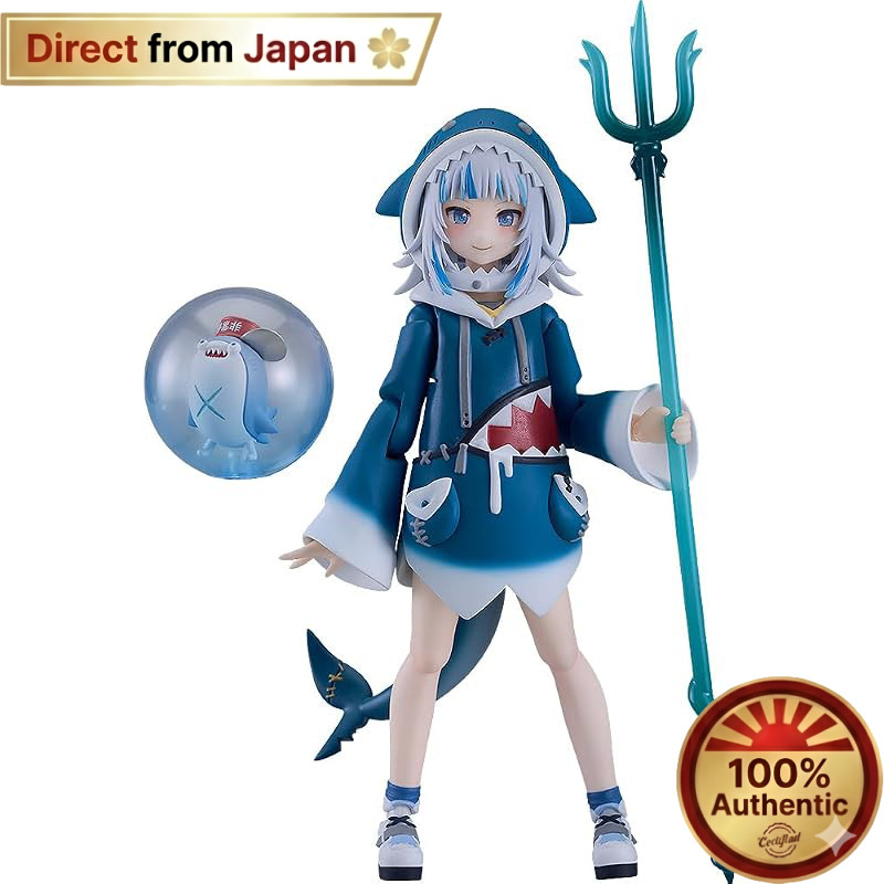 Figma Hololive Production Gawr Gura Non-Scale PVC Action Figure Painted Movable【Direct from Japan】