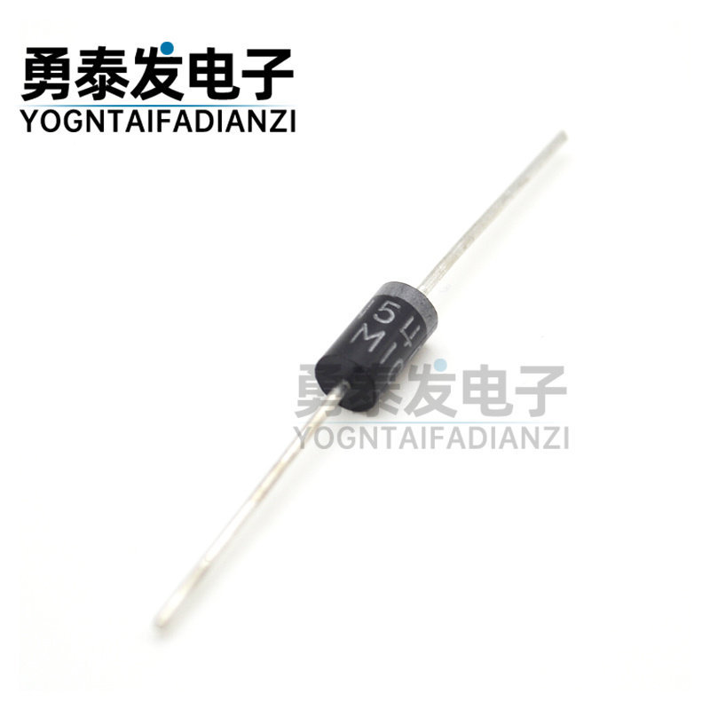 1N5408 UF5408 In-Line DO-41 Rectifier ไดโอด 3A 1,000V