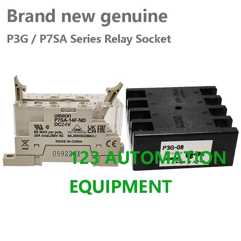 ใหม่ของแท้ Omron P3G-08 P7SA-10F-ND P7SA-14F-ND ซ็อกเก็ตรีเลย์
