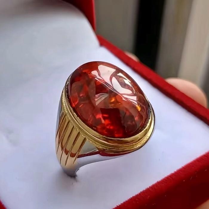 THOUSAND BROKEN GARNET RING STONE - 6
