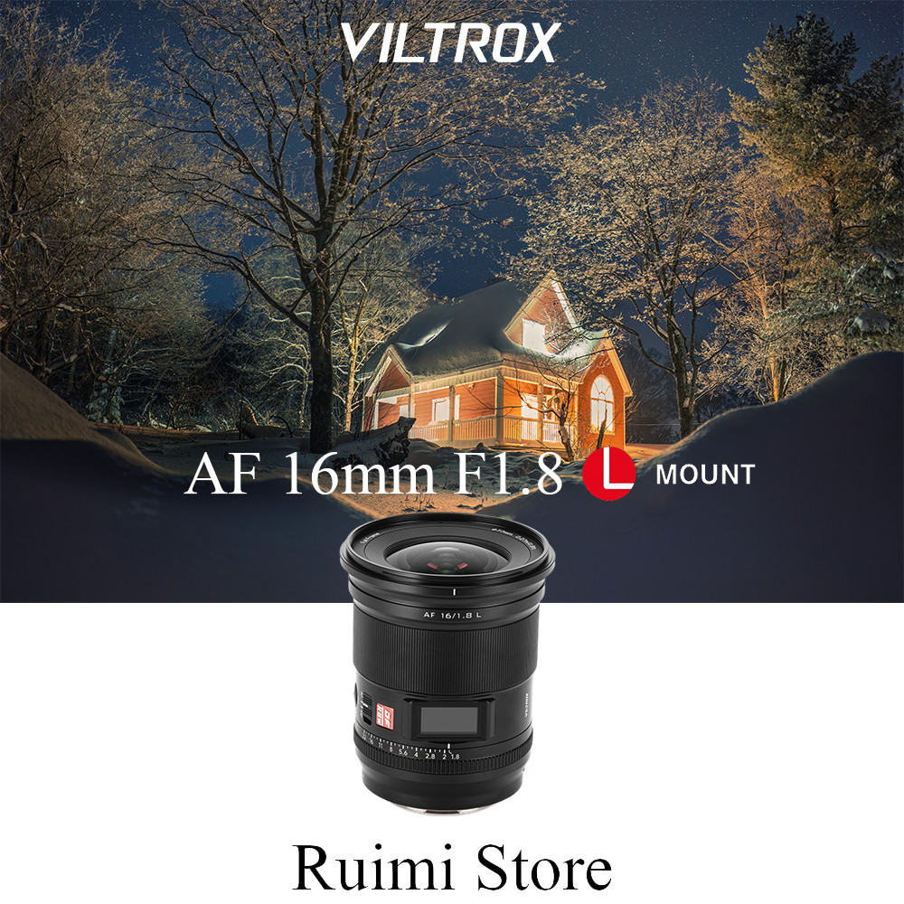 Viltrox 16mm F1.8 L โฟกัสอัตโนมัติเต็มกรอบ STM เลนส์รูรับแสงขนาดใหญ่มุมกว้างสําหรับกล้อง Mirrorless 