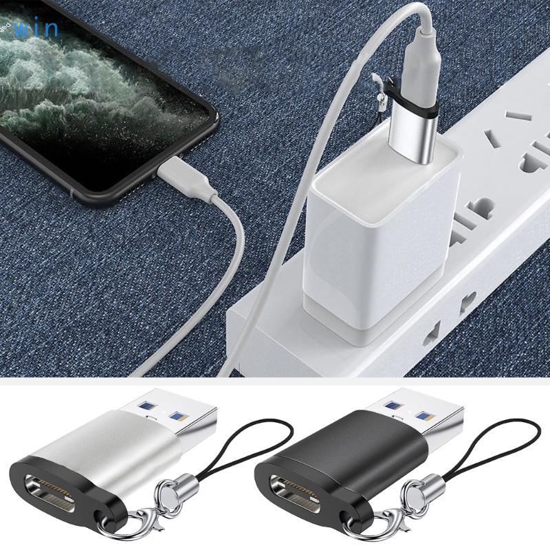 Win USB Type C ถึง USB3 0 Charger C Female to USB3 0 Male 5Gbps Charger Adapters