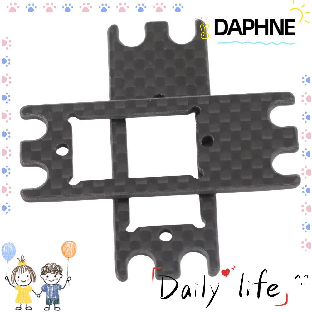 DAPHNE 2 ชิ้น/เซ็ตคาร์บอนไฟเบอร์อะแดปเตอร์เซอร์โว,ติดตั้งง่ายสีดําอะแดปเตอร์เซอร์โว,ทนทานน้ําหนักเบา