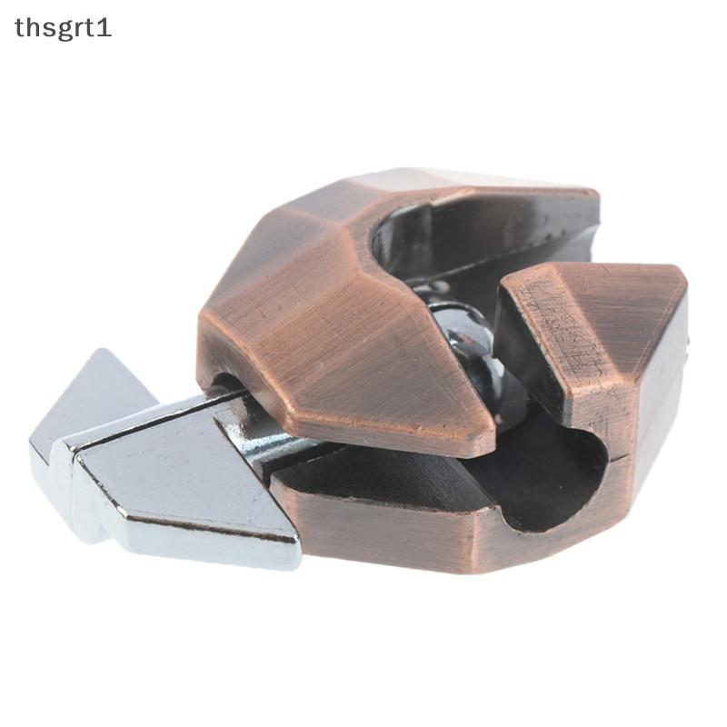 [TG1] Turtle Alloy Shell Lo Puzzle Classic Metal Brain Teaser IQ Test Toy [TH]