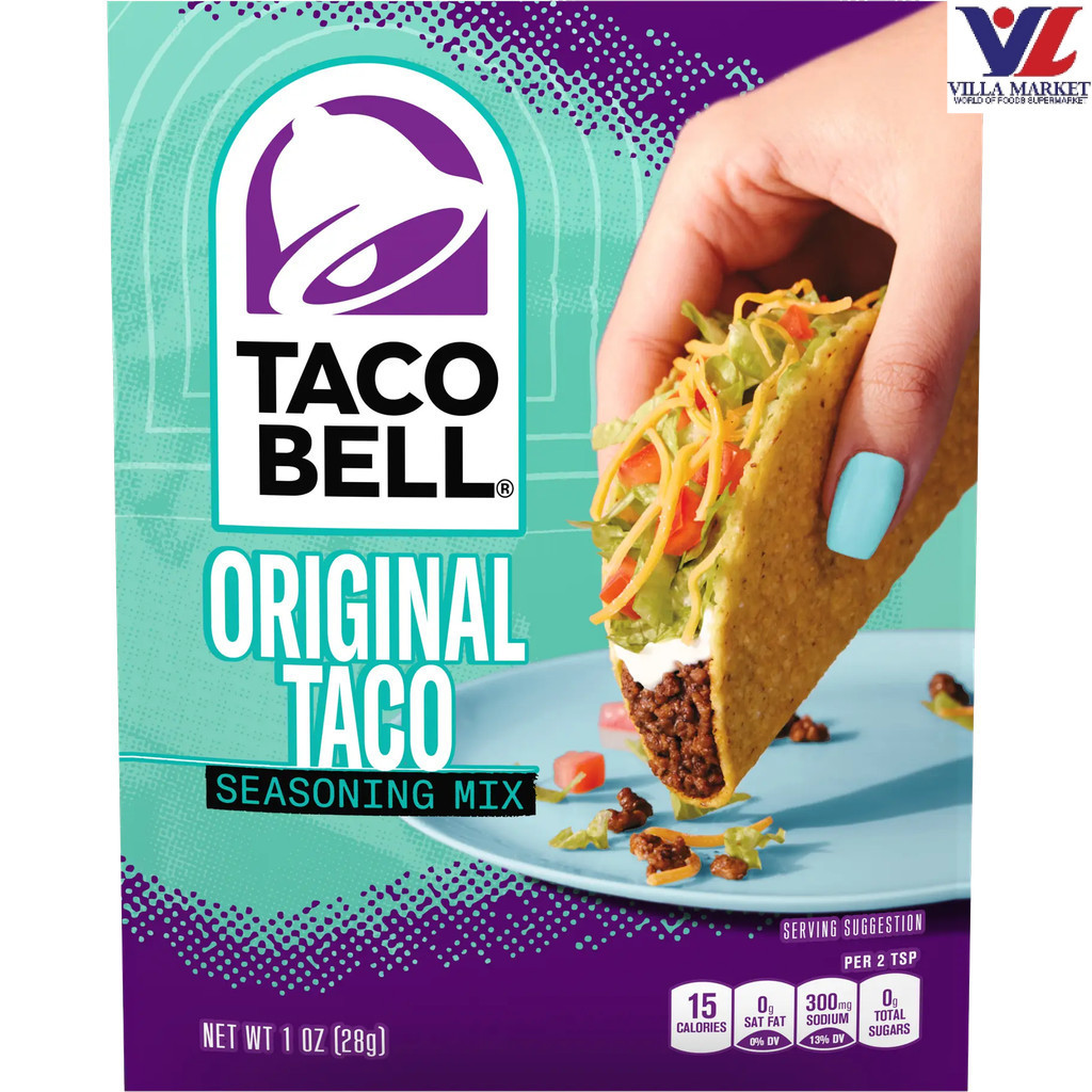 Taco Bell Taco Seasoning Mix ผงปรุงรสทาโก้ 28G