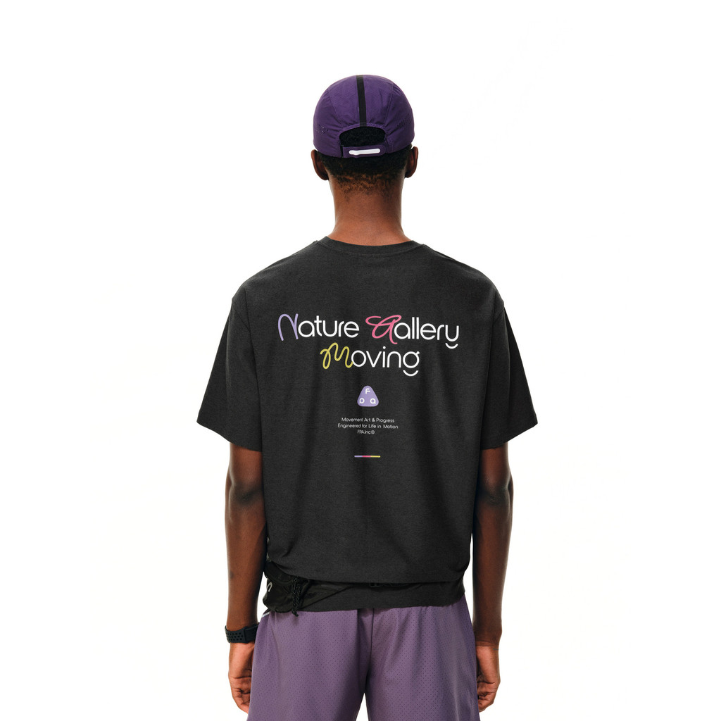 FPA Contrasting Typography Tagline รูปแบบ Dopamine พิมพ์ลูกเรือคอท่องเสื้อยืดผ้าฝ้ายพรีเมี่ยม 100% ส