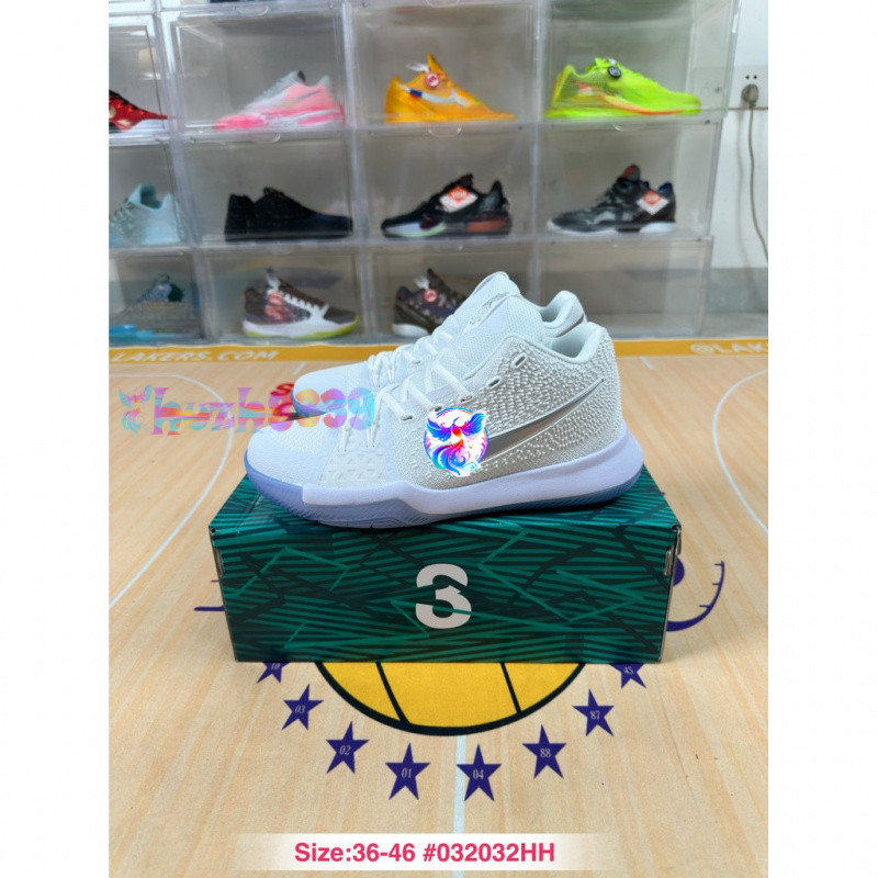 [ระดับบริษัท] Kyrie 3 Irving 3 Generation ผู้ชายผู้หญิงกีฬาลําลอง Air Cushion รองเท้าบาสเก็ตบอล UAD6