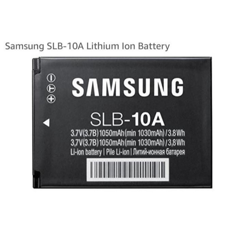 Samsung SLB-10A SLB10A battery For P800 P1000 L100 L200 L210 WB500 550 PL50 PL51 PL55 PL60 PL65 PL70