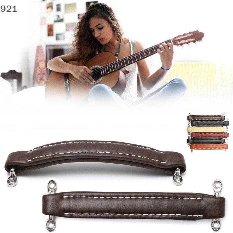 Nuannuaa Vintage Style Leather Computer Amplifier Handle With Screws, Used For Guitar Amplifier, Spe