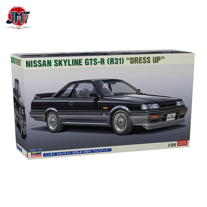 Hasegawa 1/24 Nissan Skyline GTS-R (R31) Dress-Up Plastic Model 20657
