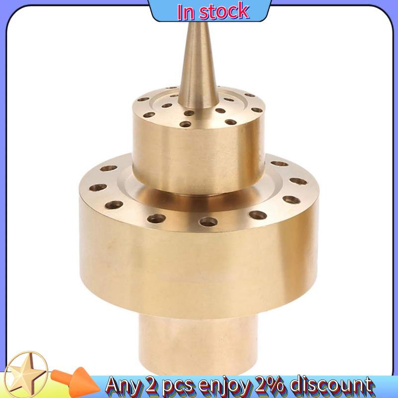 ในสต็อก-1 นิ้วทองเหลือง DN25 Fountain หัวฉีดคอลัมน์น้ําพุหัวฉีด Sprinkler สเปรย์สําหรับ Pond Bring ภ