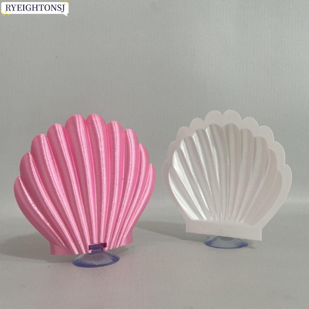 RYIGHTONSJ Betta Hammock, Smooth Pad Shell Shaped Aquarium Rest เตียง,น่ารักดูดถ้วยปลา Hideout Aquarium Decor