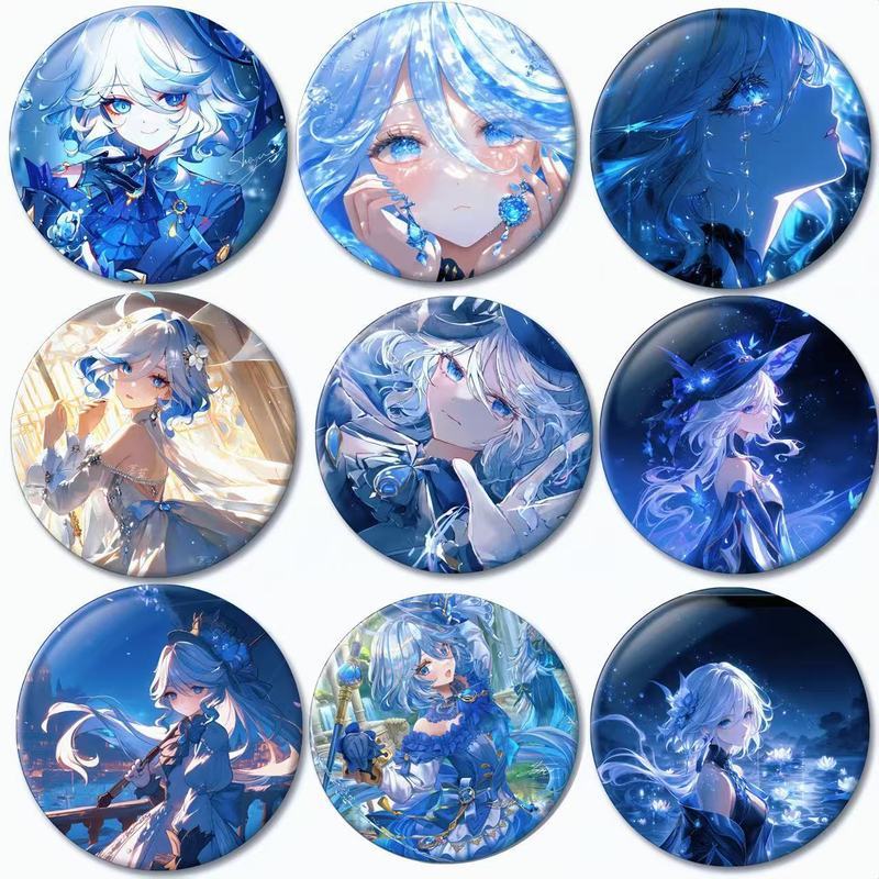 Genshin Impact/Furina/Furina: Lan Ximeng Dance/Genshin Merchanedise Badge/Lgbe