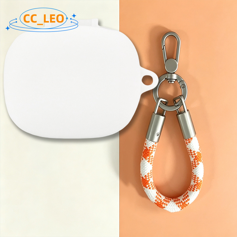 Compatible with Cleer ARC 4 Case Cute Colorful Lanyard Pendant Silicone Soft Case Suitable for Cleer