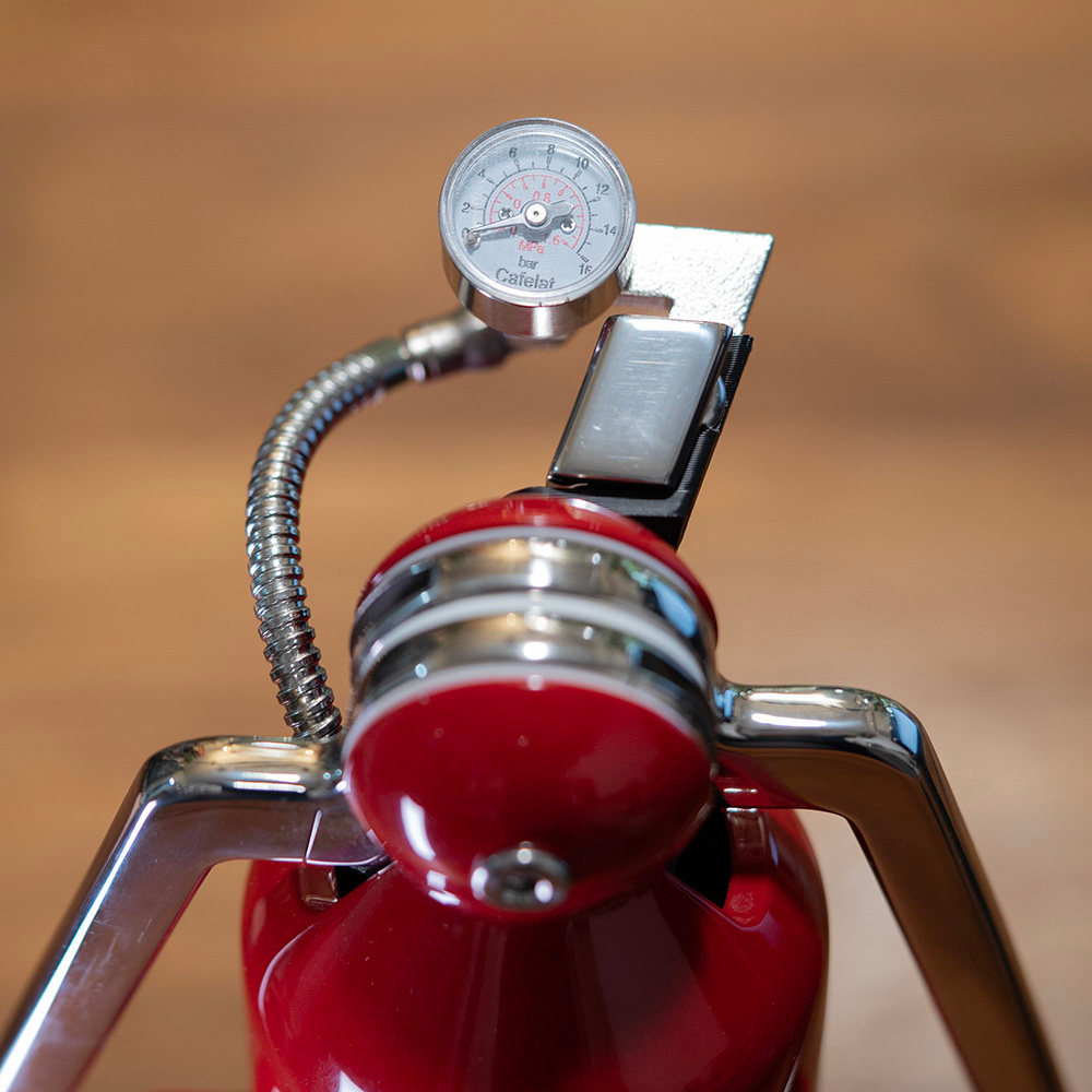อุปกรณ์เสริม CAFELAT หุ่นยนต์ เครื่องวัดความดันเครื่องชงกาแฟ Displacement cc6 studio