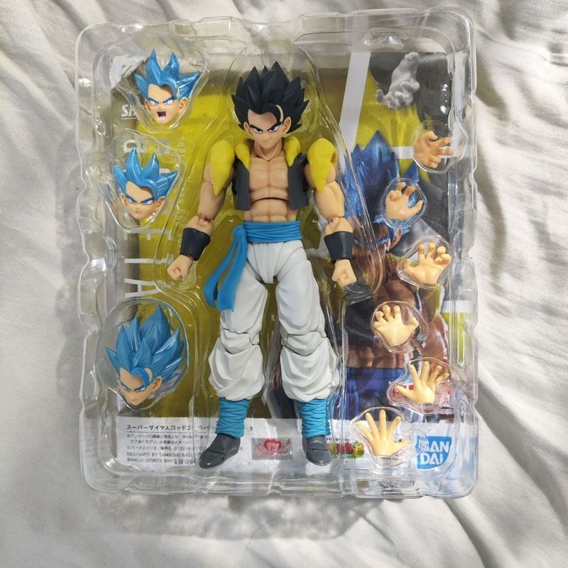 【พร้อมส่ง】 s h figuarts dragon ball  โมเดล shf figureBandai SHF Dragon Ball Super Saiyan Super Blue 