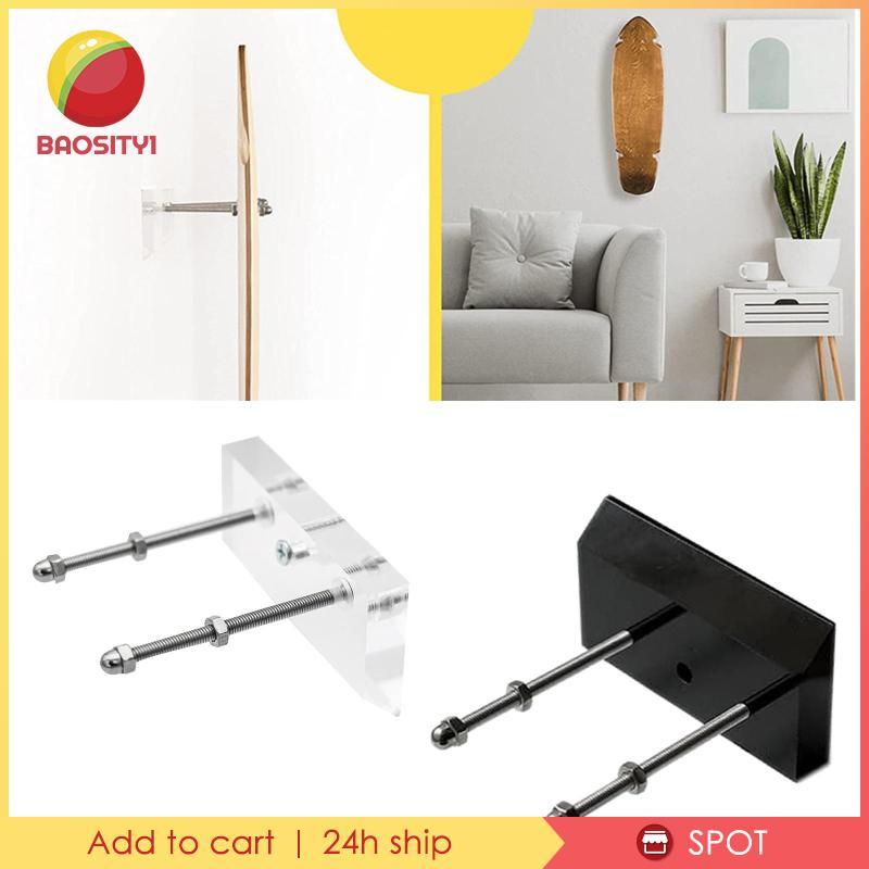 [Baosity1] Skateboard Wall Mount Skate Board Longboard Snowboard Display Living Room Shop