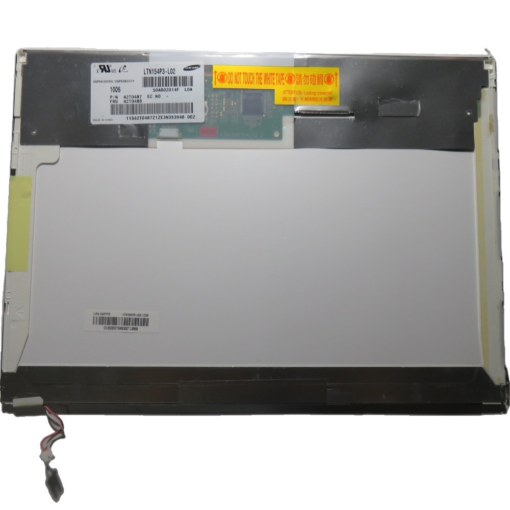 Lenovo IBM T61P T500 W500 หน้าจอ LCD คะแนนสูง LTN154U2-L05 L07 LP154WU1
