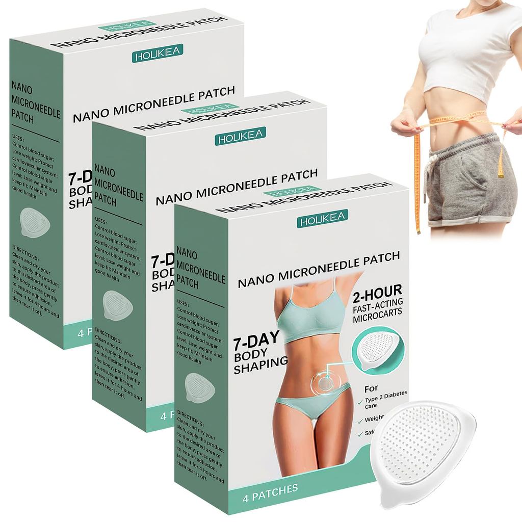 GIP GLP-1 Nano Patch,GLP 1 แพทช์สําหรับผู้หญิง,กระชับผิวและBody Care Patch,Firming,100% ส่วนผสมธรรมช