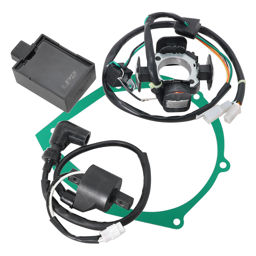 Stator Coil Regulator Rectifier ปะเก็นชุดสําหรับ Kawasaki KLX125 KLX125-A1 2003 KLX125-A2 2004 KLX12