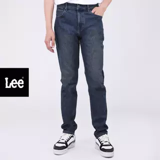 LEE กางเกงยีนส์ผู้ชาย เอวกลาง ทรงตรง Eddie รุ่น LE S326MEDDF03 สียีนส์เข้ม