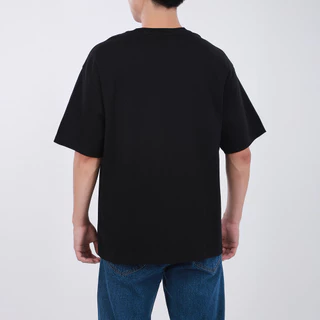 LEE เสื้อยืดแขนสั้นผู้ชาย รุ่น LE FC25MTSSC07 สีดำ