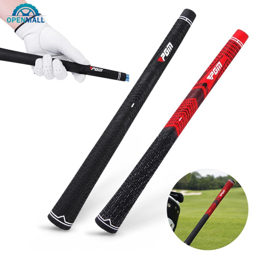 OPENMALL 1PC Universal Golf Club Handle ครึ่งด้ายฝ้ายยาง Anti-Slip Shock-Resistant เปลี่ยน Handle อุ