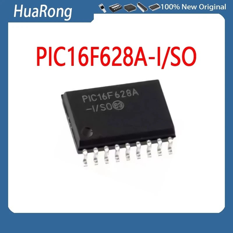 1 ชิ้น/แบทช์ PIC16F628A-I/SO PIC16F628A 16F628A PIC16F628 16F628 SOP18