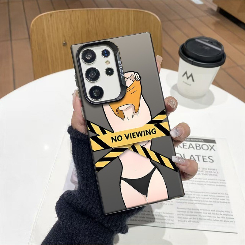 Tape Beauty Phone Case เข้ากันได้กับ Samsung A05S, A15, A25, A35, A55, S22ULTRA, S23FE, S24ULTRA, S2