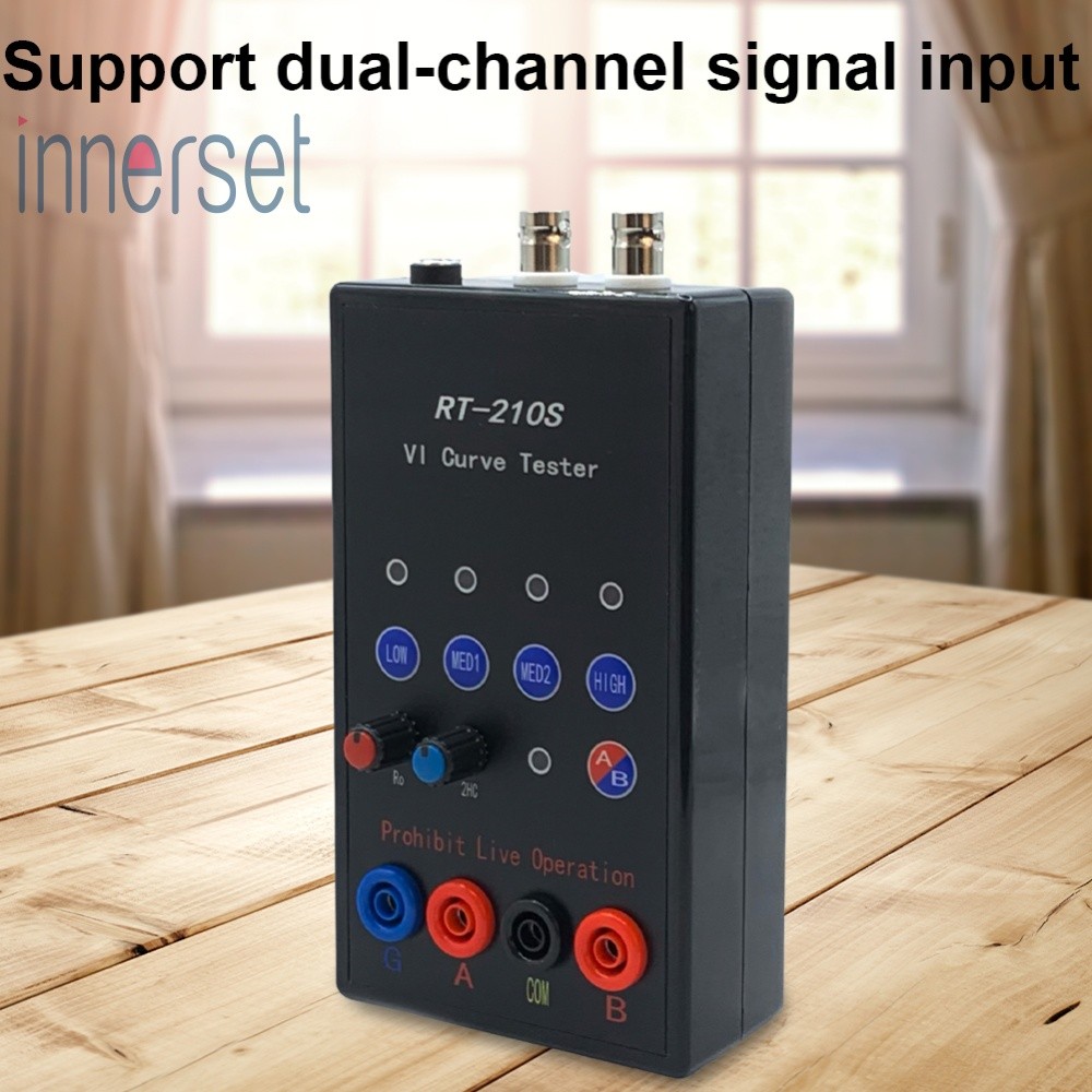 [สต๊อกสินค้าในพื้นที่] RT-210S VI Curve Tester Dual Ch จอแสดงผลพร้อมกันแบบพกพา VI Curve Tester แผงวง
