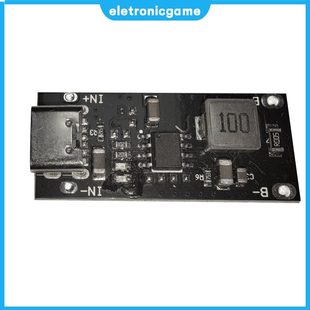 Quick Fast Charging Board 3A 5V ถึง 4.2V 4.35V Type C Polymer Ternary Charger โมดูลตัวบ่งชี้การตรวจจ