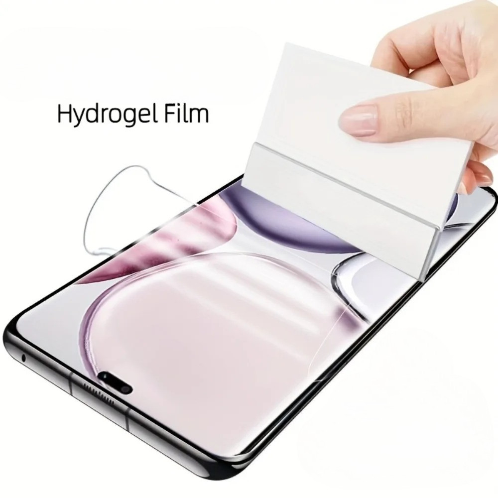 3 ชิ้น Full Coverage HD เจลน้ําฟิล์มHydrogelฟิล์มสําหรับVivo T5x T5e T5 T4x T4R T4 Ultra Pro Lite 5G