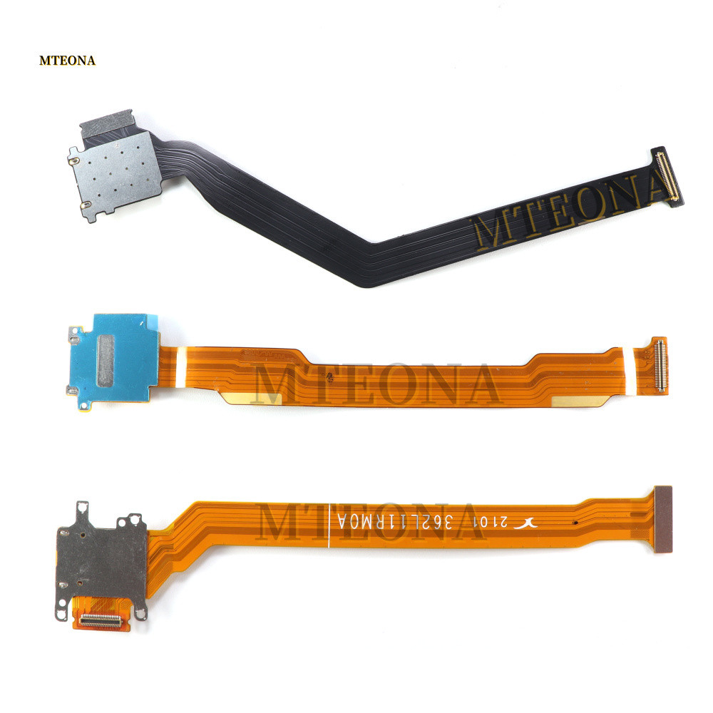 ซิมการ์ดผู้ถือถาด Reader ซ็อกเก็ต Flex Ribbon Cable Connector สําหรับ Xiaomi Mi 11 Lite / 12 Lite Po