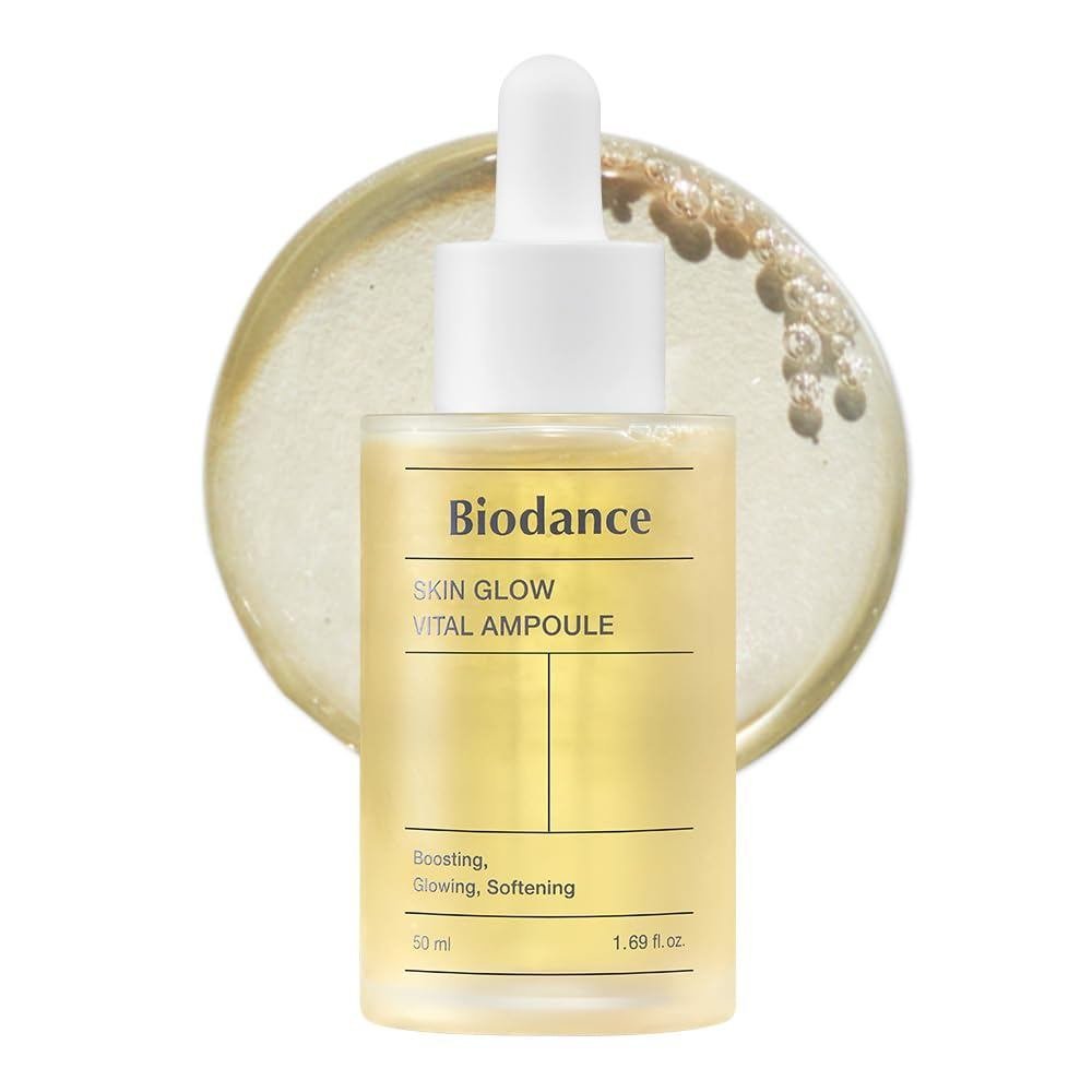 Biodance Skin Glow Vital Ampoule, Total Care Serum, Brightening, Anti-Aging, Probiotic Complex Ampou
