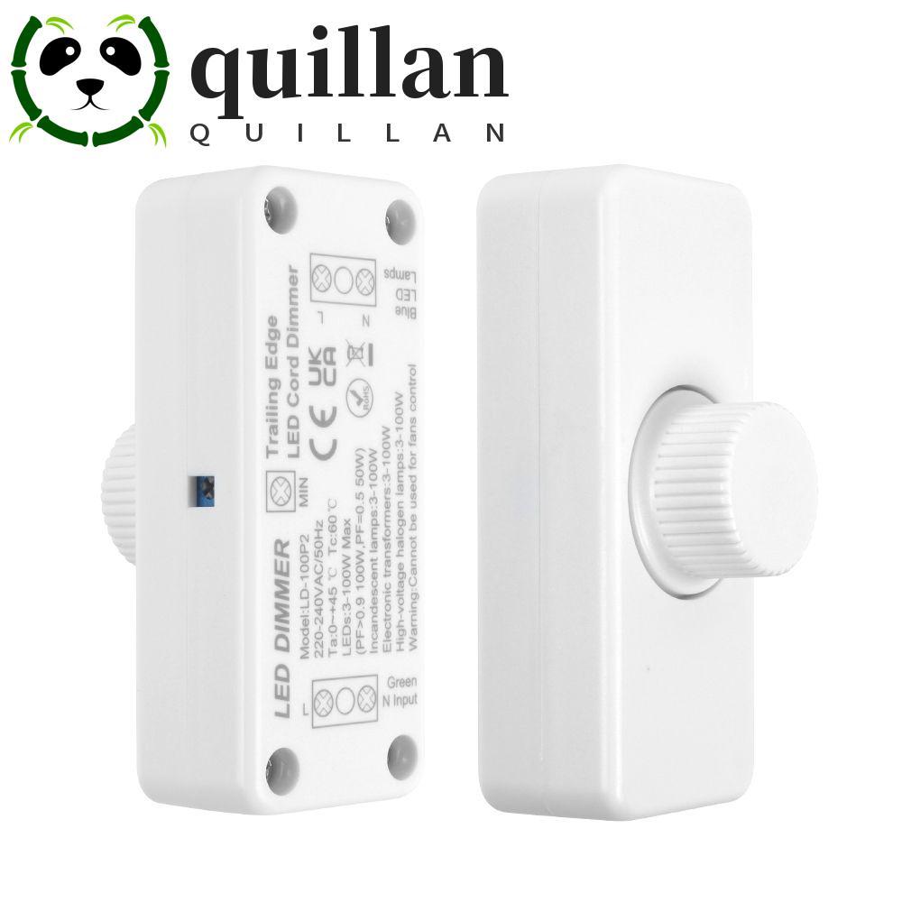 QUILLAN Dimmer Switch Controller Movable 100W หลอดไส้สมาร์ทลูกบิดโรตารี LED Dimmer Switch