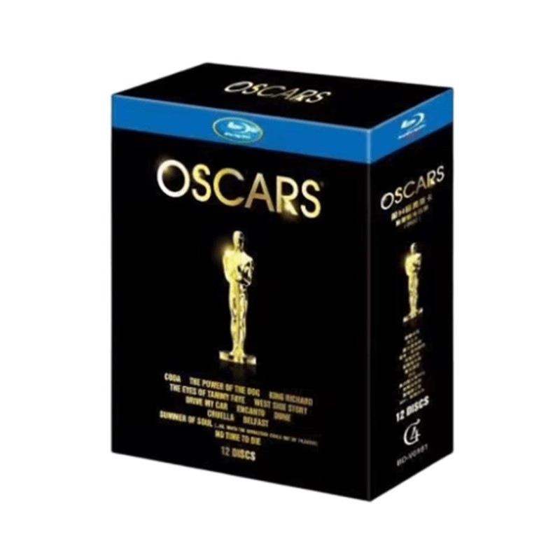 Blu-ray 94Th Oscars Award Winning Film Collection(2022 ) Box Set BD25 12 แผ่น A0101