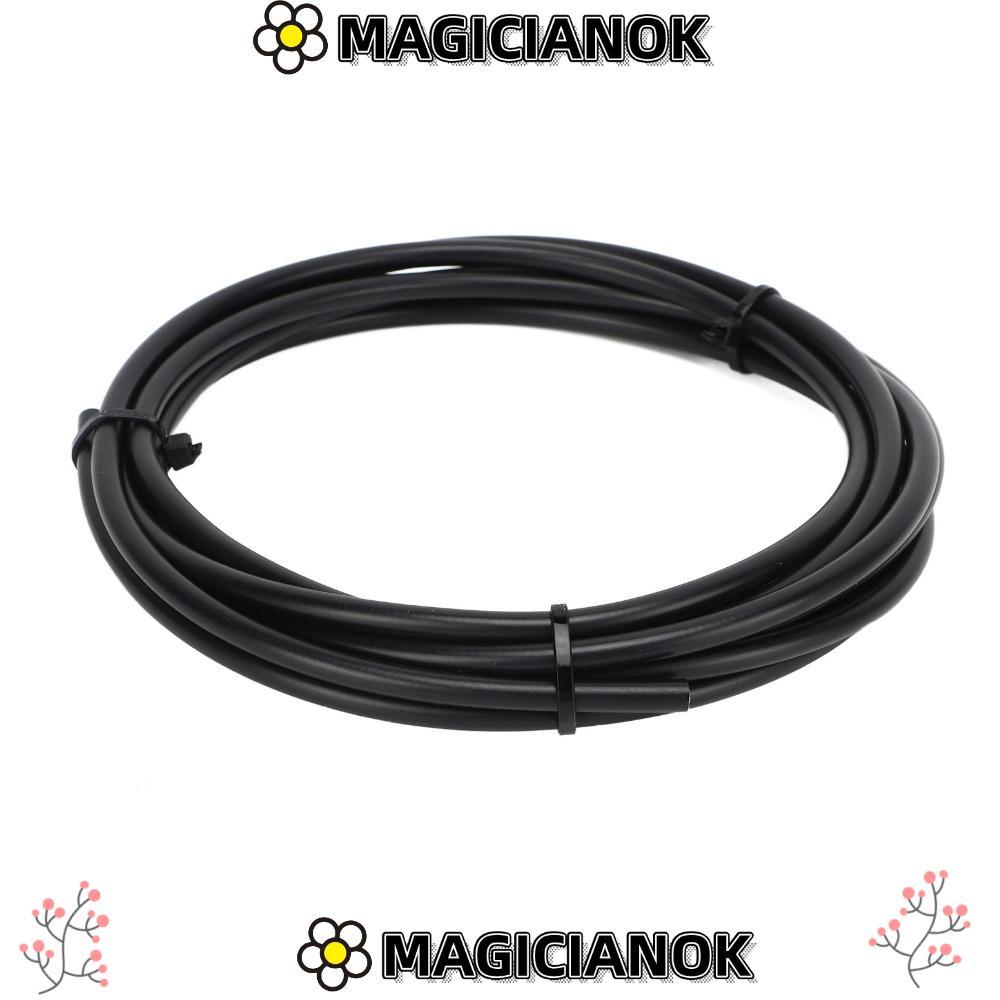 MAGICIANOK ชุดสายเบรคจักรยาน, สีดํา BH90 จักรยานท่อดิสก์เบรกไฮดรอลิก, ติดตั้งง่ายสําหรับ M506, M596,