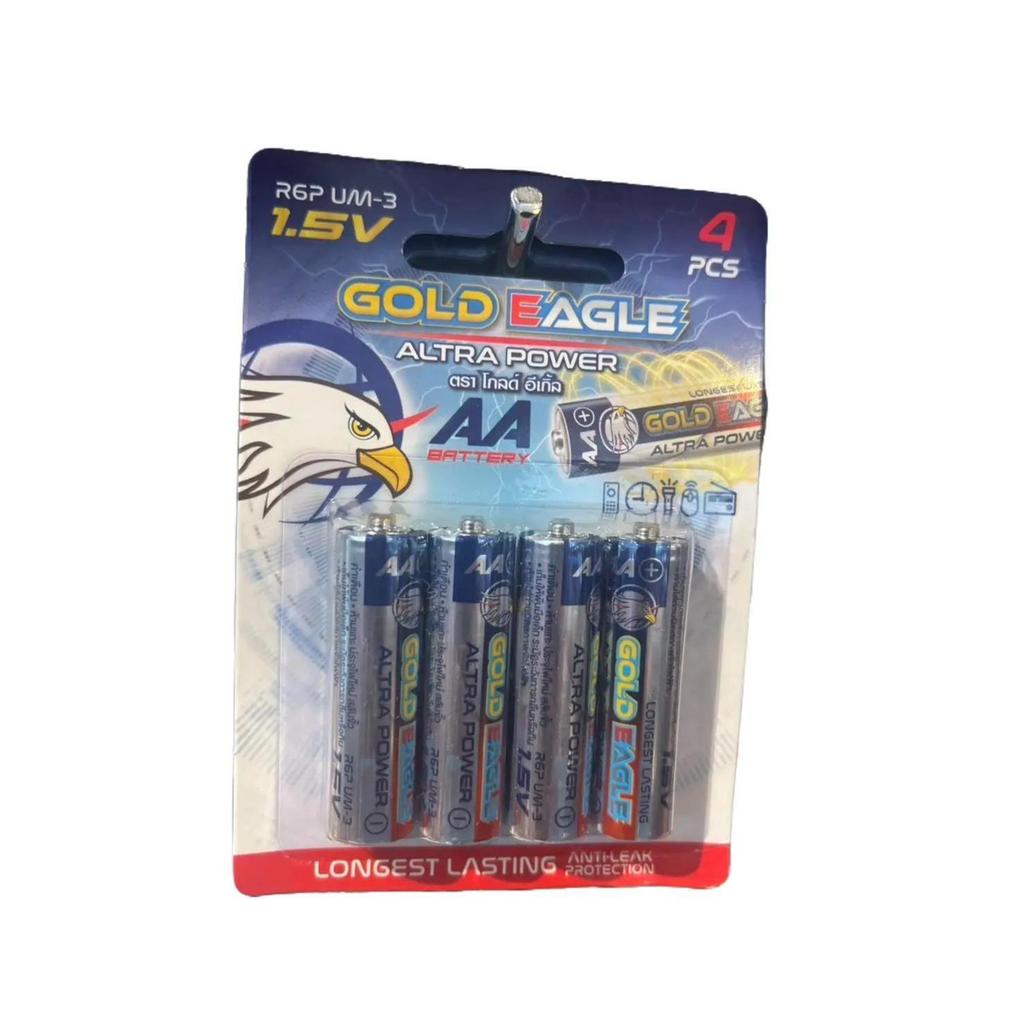 ถ่านโกลด์ อีเกิ้ล ALTRA POWER AA 1.5 V  (4ก้อน/เเผง) kgd.center mall