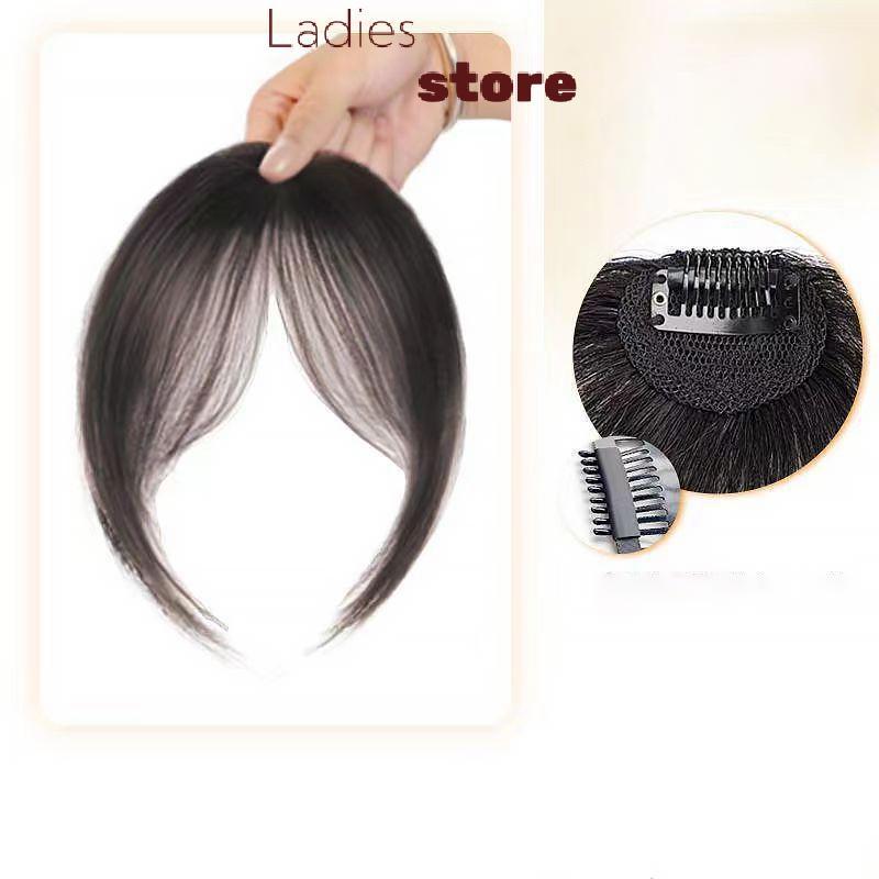 KTH Air Bangs วิกผมสําหรับผู้หญิงหน้าผากธรรมชาติภาษาฝรั่งเศสคําปลอม Bangs Patch Seamless Bangs Hot