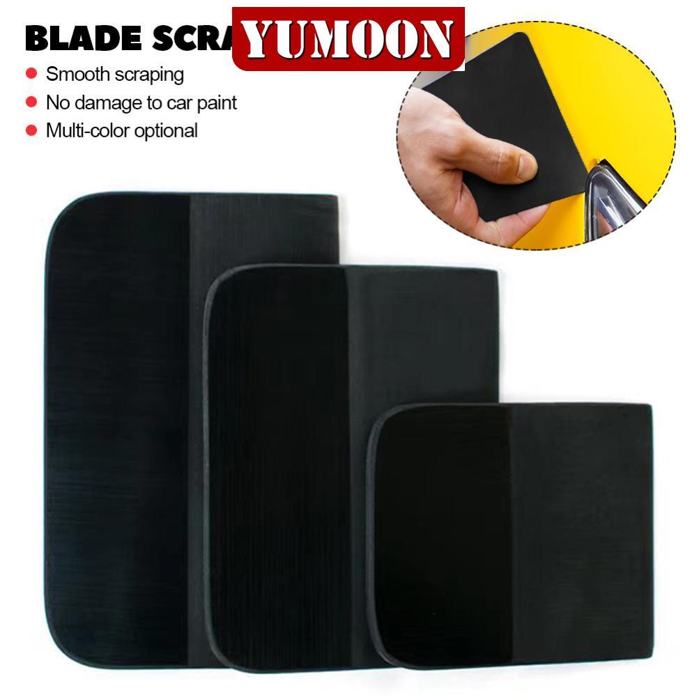 YUMOON TPU รถฟิล์มติดตั้งหน้าต่างไม้กวาด Scraper ยางนุ่มไวนิล Wrap Water Ice Wiper อัตโนมัติในครัวเร